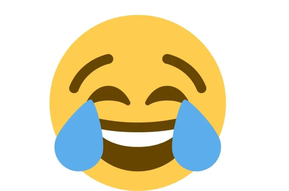 Laughing smiley with tears.