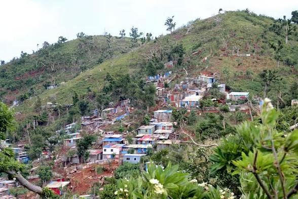 Un bidonville à Mamoudzou, à Mayotte, le 30 mai 2025.
