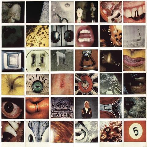 An image of the cover of the album 'No Code' by Pearl Jam
