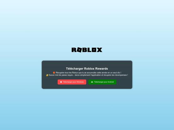 Screenshot of phishing site