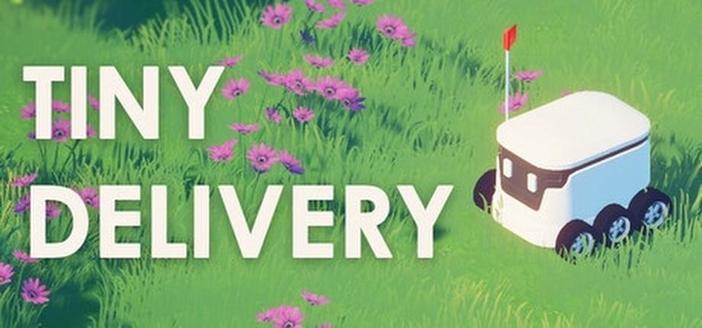 Steam store header image for a game called Tiny Delivery