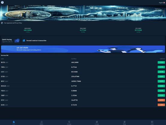 Screenshot of phishing site