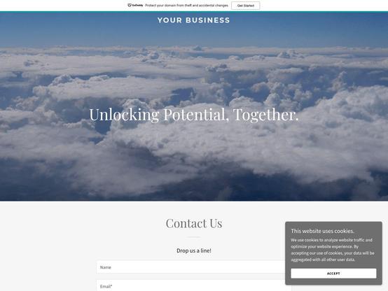 Screenshot of phishing site