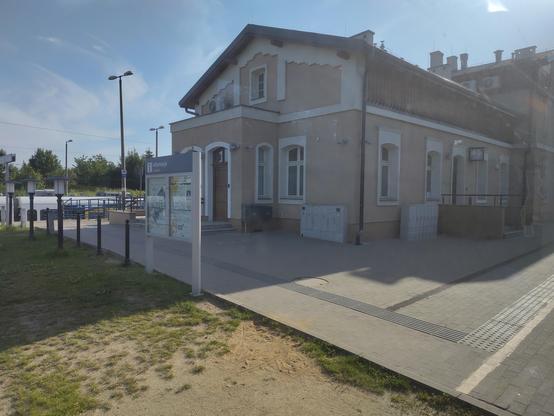 The building of Zgorzelec train station