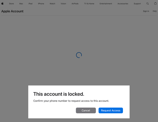 Account access requested #apple #account #locked #security
P.S. there was no 2FA ... !
