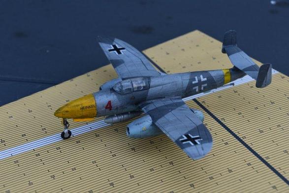 Huma Heinkel He 280 T 1/72 scale model