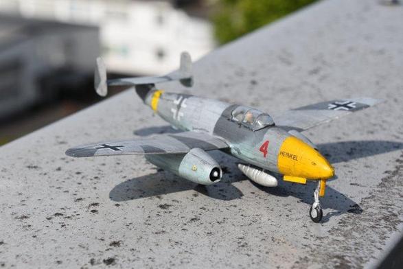 Huma Heinkel He 280 T 1/72 scale model