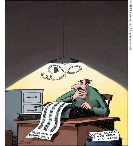 And by a lucky coincidence, Carl had just reached the “m’s.”
