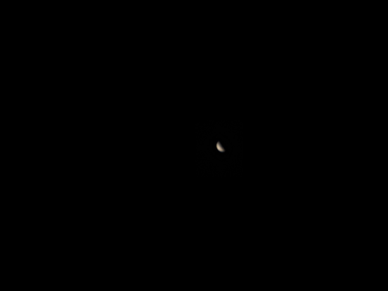 Venus as seen by the Odyssey Pro. 