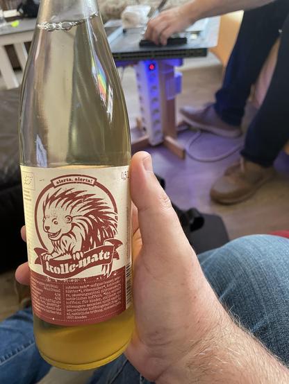 Alternative Club-mate. Less srong in taste but still good