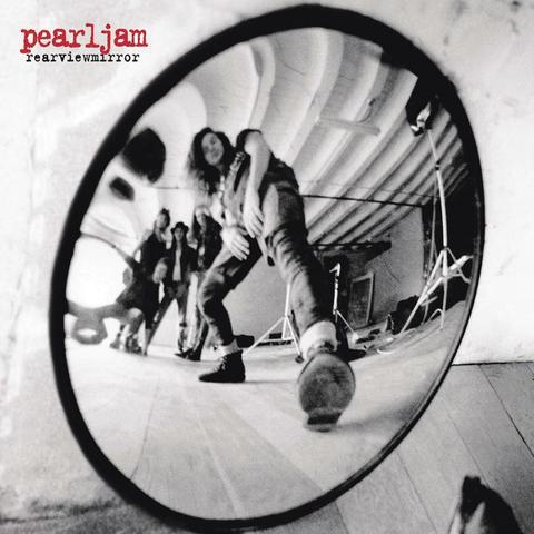 An image of the cover of the album 'Rearviewmirror: Greatest Hits 1991-2003' by Pearl Jam