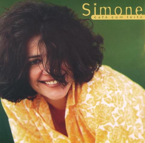 An image of the cover of the record album 'Café Com Leite' by Simone