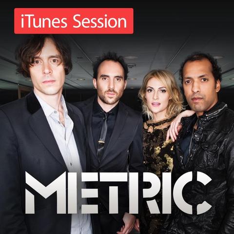 An image of the cover of the album 'iTunes Session' by Metric