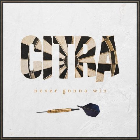 An image of the cover of the album 'Never Gonna Win - Single' by CITRA