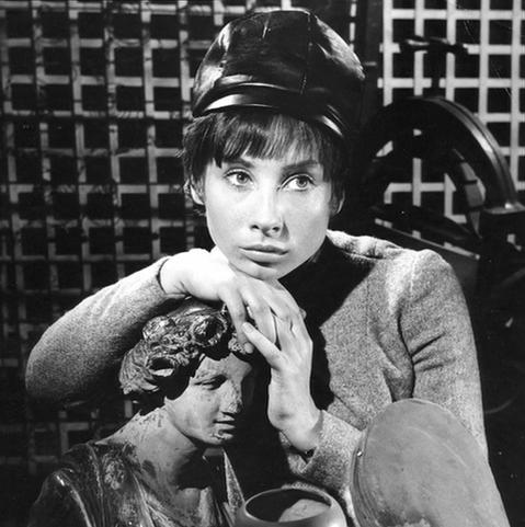 DOCTOR WHO: Carole Ann Ford as the Doctor's granddaughter, Susan.