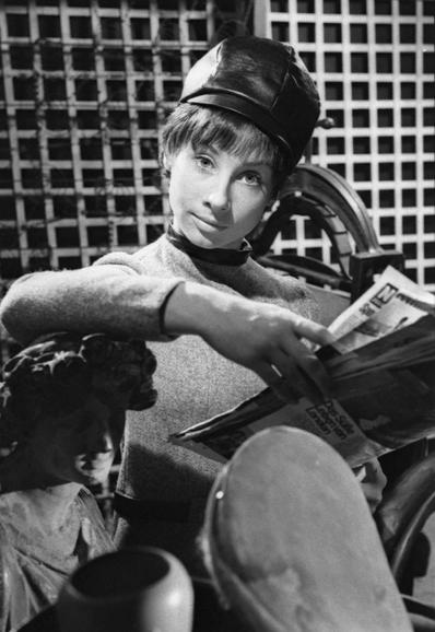 DOCTOR WHO: Carole Ann Ford as the Doctor's granddaughter, Susan.