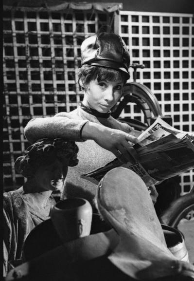 DOCTOR WHO: Carole Ann Ford as the Doctor's granddaughter, Susan.