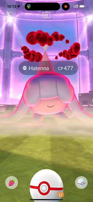 Dynamax Hatenna in Pokémon GO