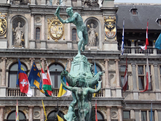 Fountain in Antwerp