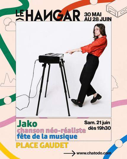 Jako en concert au Hangar à Blois