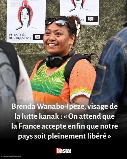 Brenda Wanapo-Ipeze, visage de la lutte kanak : "on attend que la France accepte enfin que notre pays soit pleinement libéré"
