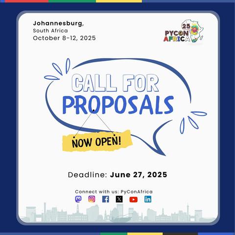 Call For Proposals for PyCon Africa 2025