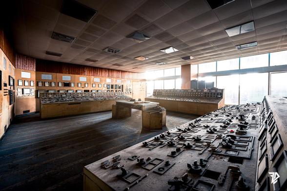  control room bather in light