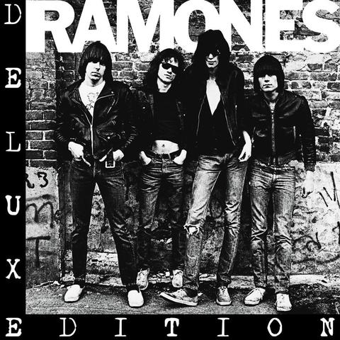 An image of the cover of the album 'Ramones' by Ramones