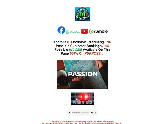 Screenshot of phishing site