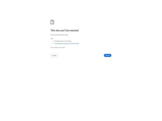 Screenshot of phishing site