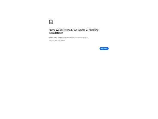 Screenshot of phishing site