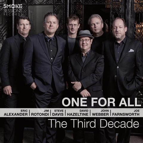 An image of the cover of the record album 'The Third Decade' by One For All