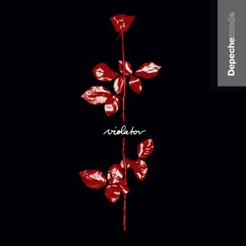 An image of the cover of the album 'Violator' by Depeche Mode