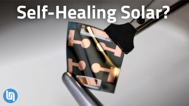 A self-healing PV solar cell