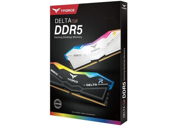 Modules mémoire TEAMGROUP T-FORCE DELTA RGB DDR5 32 Go 6400 MHz