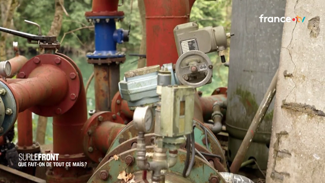 France en été -> besoin accru d'eau = irrigation = ok climat tropical mais France = sécheresse -> pompage : rip rivières fleuves nappes phréatiques avec construction #btp bassins pour irrigation (cf production majoritaire pour le gaz).