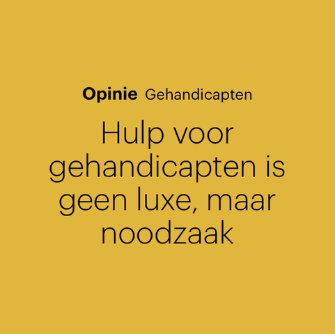 Ik ben pgb’er voor mijn neefje. Hij is zowel lichamelijk als geestelijk gehandicapt en afhankelijk van een klein, betrokken zorgteam dat wordt betaald uit Wmo-budgetten. Als er op die zorg wordt gekort, raakt dat direct zijn dagelijkse ondersteuning en kwaliteit van leven. Hij is niet de enige. 