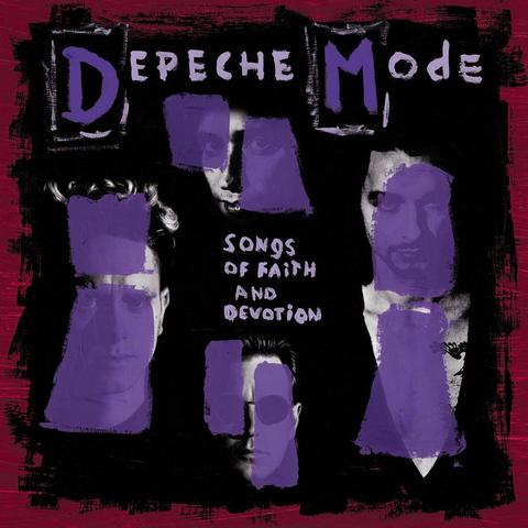 An image of the cover of the album 'Songs of Faith and Devotion' by Depeche Mode