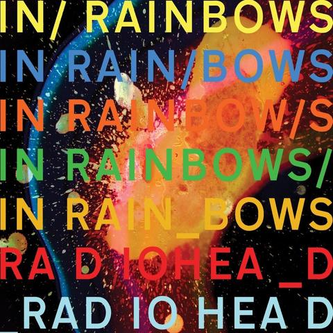 An image of the cover of the album 'In Rainbows' by Radiohead