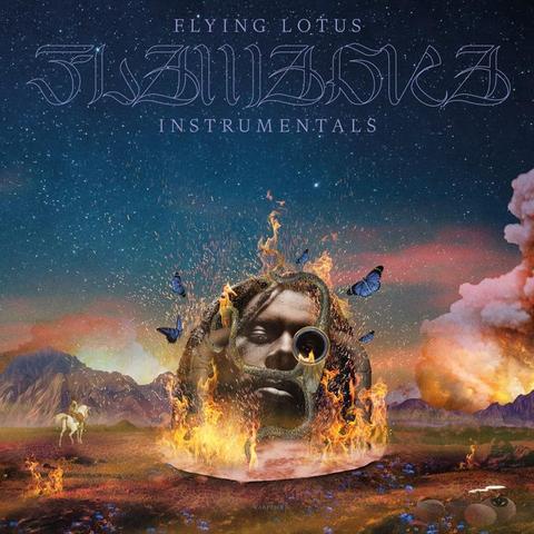 An image of the cover of the record album 'Flamagra (Deluxe Edition)' by Flying Lotus
