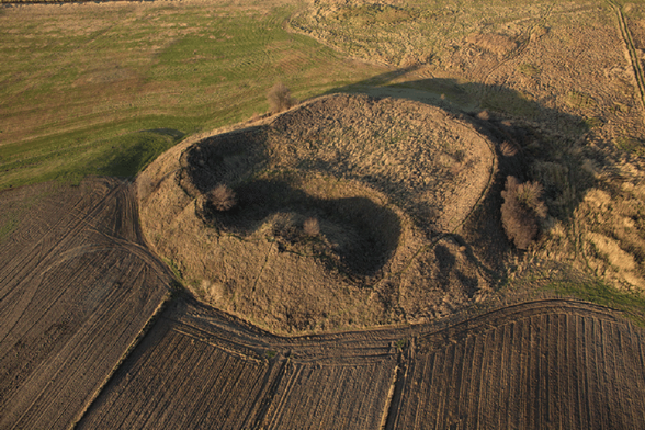 The hillfort from air 