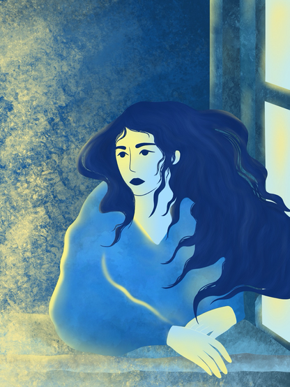 Illustration femme personnages 