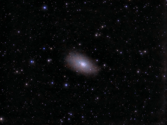 Galaxy M110 in the processed image by the Odyssey Pro. 