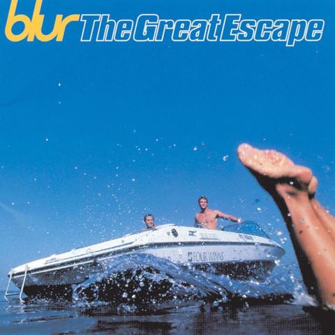 An image of the cover of the album 'The Great Escape' by Blur