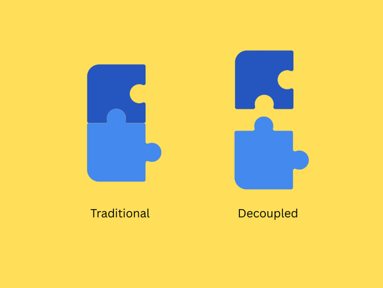 decoupled vs traditional drupal