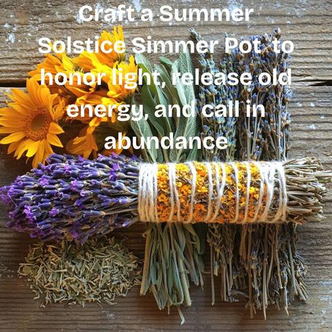 summer solstice smudge 