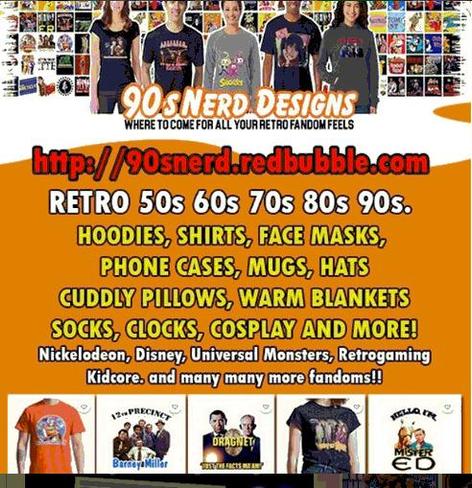 Retro pop culture design