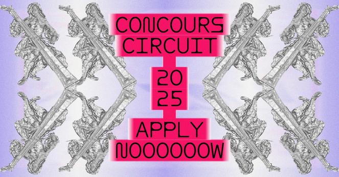 affiche du concours circuit 2025, candidatez à l'appel à projet