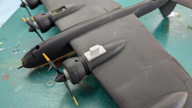 Plastyk Polish PZL 237 1/72 scale model.