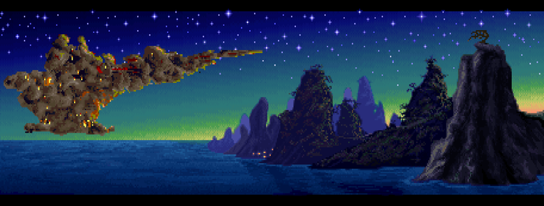Room 011: Loom Island - Cinematic View (Endgame)
